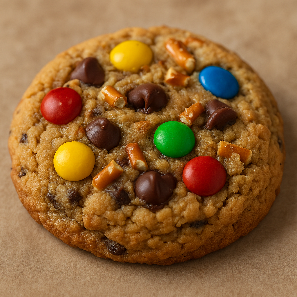 Monster Cookies (Pretzel + Toffee)