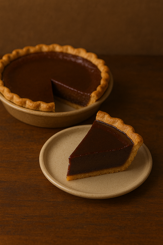 Bourbon Chocolate Chess Pie