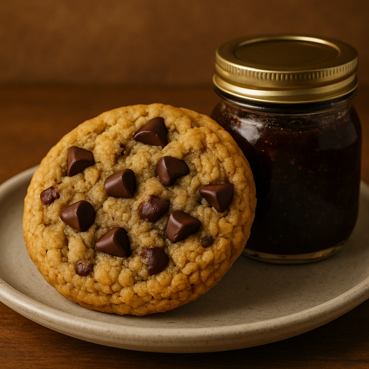 Boozy Oatmeal Chocolate Chip Cookies